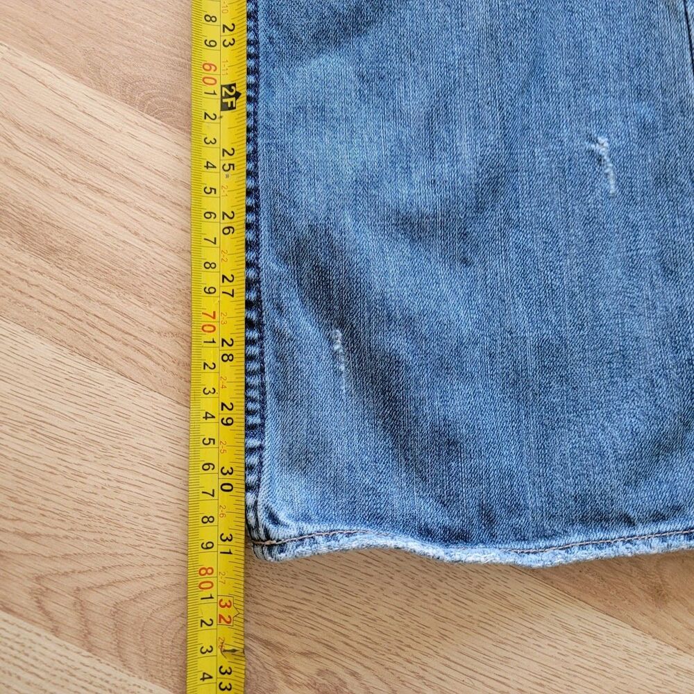 Vintage X2 Denim Laboratory Jeans Women’s Size 6 Flare Leg Distressed - Picture 8 of 9